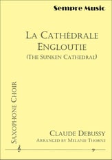 La Cathedrale Engloutie Saxophone Choir cover